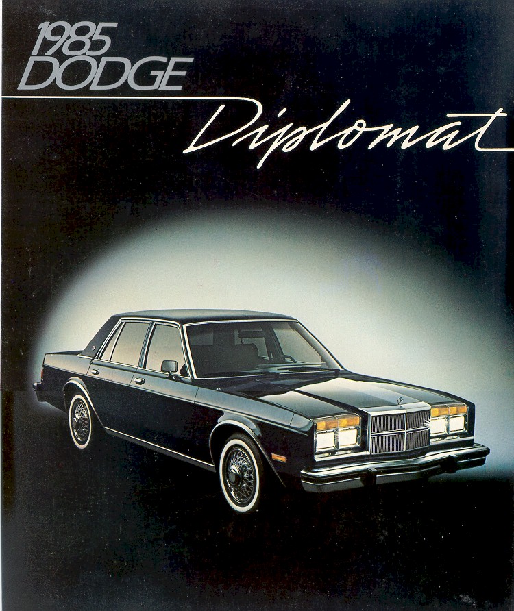 1985 Dodge Diplomat Brochure